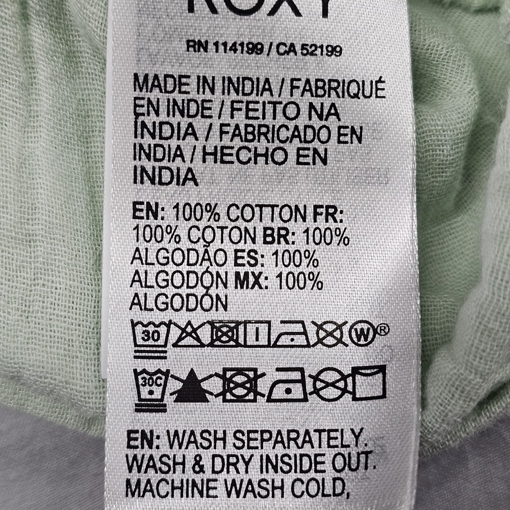 Roxy Hello Mini Again Dress Size XL Green - Picture 11 of 11